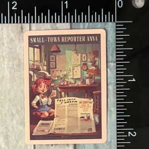 🌀10/$10🌀 Vintage Magazine Reusable Vinyl Sticker Decal